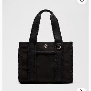 lululemon athletica Textured Black Tote